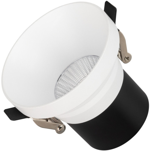 Светильник встраиваемый LED MS-VOLCANO-BUILT-R82-10W Day4000 (WH, 38 deg, 230V) (Arlight, IP20 Металл, 5 лет) 035440