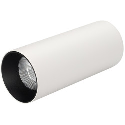Накладной светильник LED SP-POLO-SURFACE-R65-8W Day4000 (WH-BK, 40 deg) (Arlight, IP20 Металл, 3 года) 027503