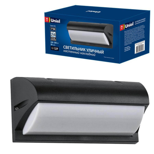 Настенный светильник уличный UUL-S07A 60W/E27 IP54 BLACK